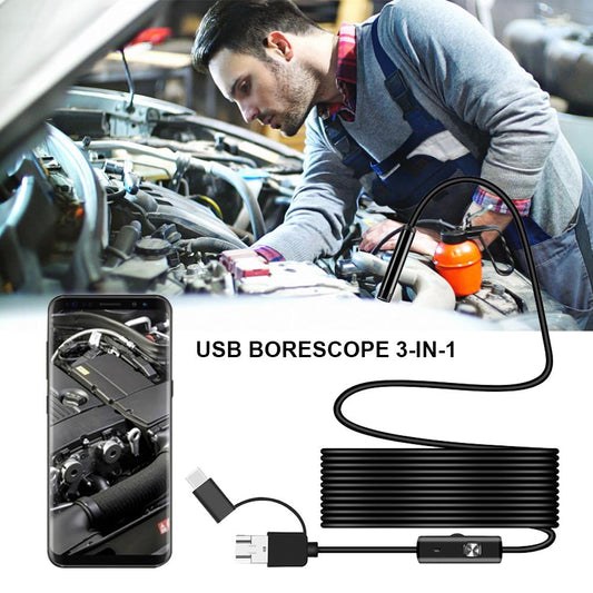 (🎁2023-Christmas Hot Sale🎁)🔥 49% OFF-USB Endoskop (Universal över alla plattformar)
