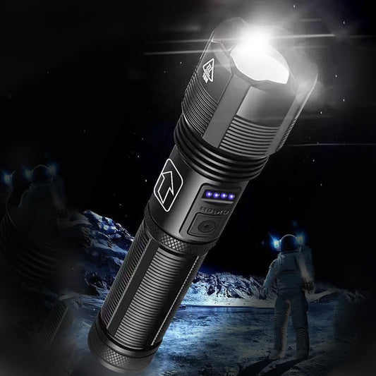 Super ljus zoom USB-ficklampa