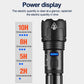 Super ljus zoom USB-ficklampa