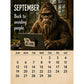 🦶2027 Bigfoots vardagskalender