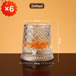 Unikt roterande dricksglas | ✨ Visuellt spektakulärt | 🎁 Perfekt present till whiskyälskare 🥃