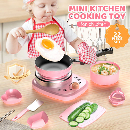 🎁Barns Riktiga Matlagnings Miniköksleksaker - 22 delars set