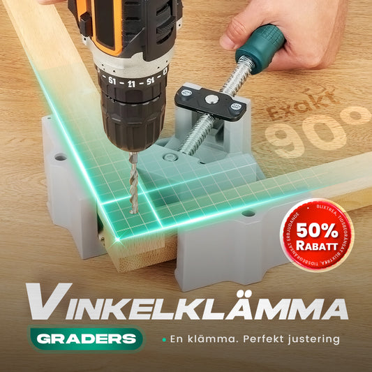 Hållbar och stabil 90 graders klammera
