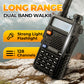 UV-5R amatörradio lång räckvidd UV5R tvåvägsradio dubbelband walkie-talkie