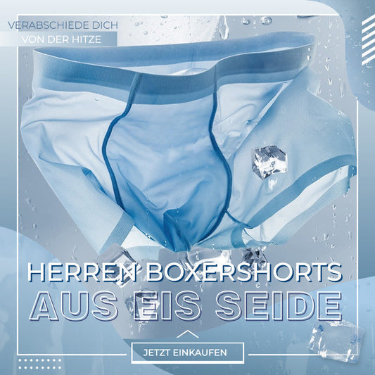 ✨Summer Essentials✨ Ice Silk Boxershorts för män Underkläder