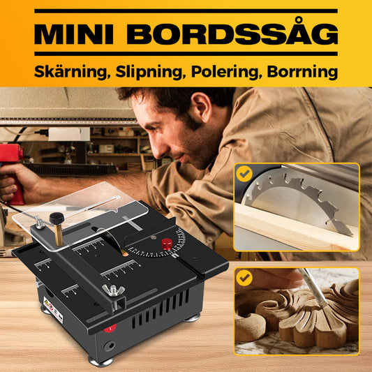 🔥2025 Uppgraderade nya produkter✨Multifunktionell Mini Precision Bordssåg