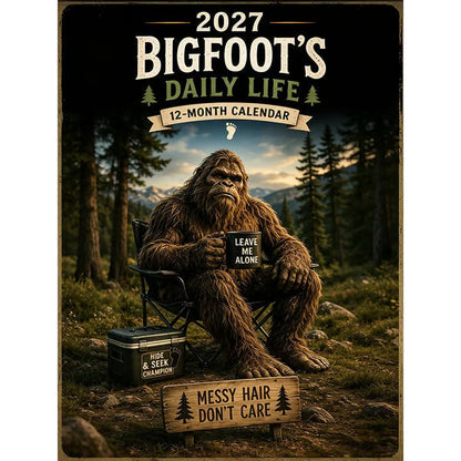 🦶2027 Bigfoots vardagskalender