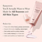 🌸 Kollagen solskydd 🌸 | SPF 50 bredspektrum solskydd för ansiktet | Lätt, inte klibbig, återfuktande formula | Ingen vit film eller rester | Peptider och cica för lugnande och naturlig glöd