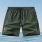 🔥HET REA 50% RABATT🥰 Herrars elastiska sommarshorts 💎 Andningsbara, dragkedjefickor och stretchig passform 🩷❄️