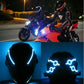 Motorcykelhjälm LED Stripe Lampa