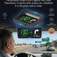 Head-up-display (HUD) GPS-digital hastighetsmätare för bil