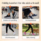 🔥Sista dagen-kampanj 50 % RABATT – Casual dammode, andningsbara korrigering sneakers med strassdekoration