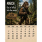 🦶2027 Bigfoots vardagskalender