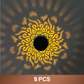 ☀️ Solcellsdriven mandala projektorlampa