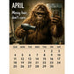🦶2027 Bigfoots vardagskalender