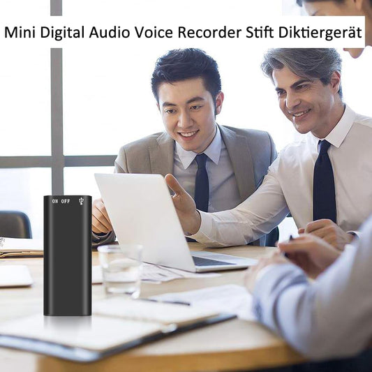 🔥Miniröstinspelare: Fånga vartenda ljud med smart och kompakt precision 🎙️