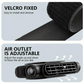 ❄️Summer Hot Sale❄️Dual Turbo USB bilstolsfläkt - bakre kuddfläkt med hög vindstyrka