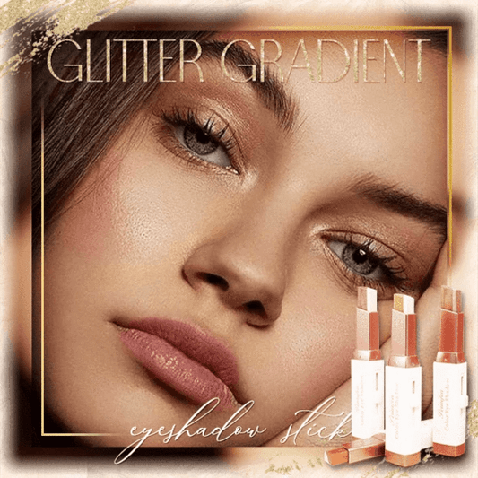 🎉 50% RABATT! ✨ SET MED 6 TVÅFÄRGADE ÖGONSKUDGESTICKS – GLITTER GRADIENT ÖGONSKUDGESTICK