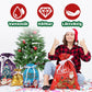 🔥Julspecialerbjudande 50 % RABATT🎅 Världens finaste julklappspåsar med dragsko🎁