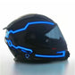 Motorcykelhjälm LED Stripe Lampa