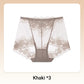 💥Heta rean 50% rabatt 😍 Kvinnors handvirkade spets högmidjade boxertrosor