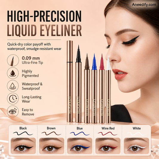 ✨️Röda mattan makeup-artisters toppval, nu 50% rabatt! Etskyddad vattentät långvarig eyelinerpenna