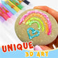 🎄 50% RABATT! 🔮 Magic Pen – rita 3D med ett drag! DIY Bubble Popcorn Drawing Pens – julklapp för kreativa barn 🎁