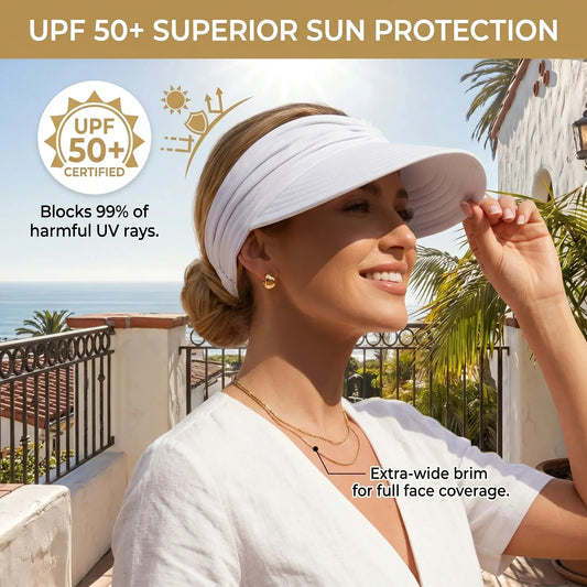 🔥 Sommarrea 50% rabatt 💕 UPF 50+ ponnyluva med solskydd