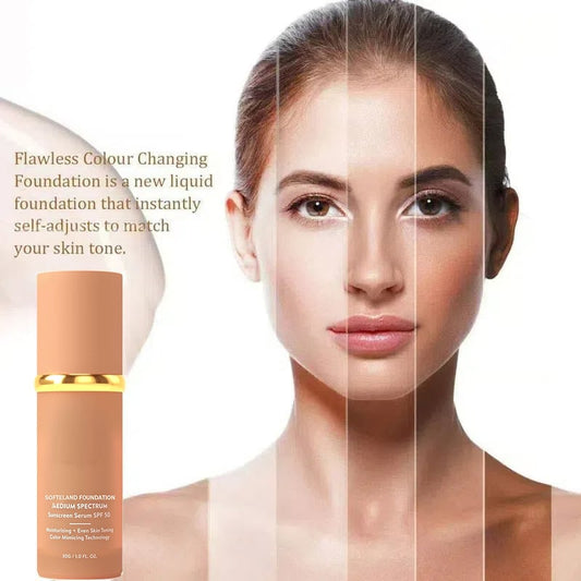🎉50% RABATT🎁4-i-1 Täckande, fuktgivande, solskydd foundation