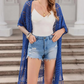 💕Nyhet -50%😍Damernas oversized stickad cardigan – lätt virkad tofskimonko för vår och sommar 🌸