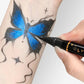 🔥Rea 50% RABATT🎨Perfekt för unik kroppskonst🔥Tillfälliga tatueringmarkörer för huden