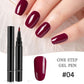 💅 ✨ One Step Nagel Gel Penna 🎨 Gratis Handhållen Mini UV-Nagellampa 💡
