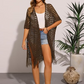 💕Nyhet -50%😍Damernas oversized stickad cardigan – lätt virkad tofskimonko för vår och sommar 🌸