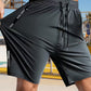 🔥HET REA 50% RABATT🥰 Herrars elastiska sommarshorts 💎 Andningsbara, dragkedjefickor och stretchig passform 🩷❄️