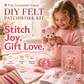 ✨ 50% RABATT! Skapa ditt eget sagolika lapptäcke – kreativ DIY-hobby med charmig rosa skogsdesign 🎀