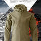 🧥 50% RABATT! ⛰️ Taktiskt Softshelljacka- & Byxset – Vattentätt, Vindtätt, Isolerande & Perfekt för Vinter/Terräng 🏔️