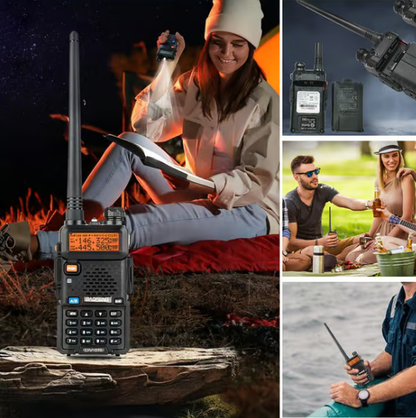 UV-5R amatörradio lång räckvidd UV5R tvåvägsradio dubbelband walkie-talkie