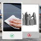 Uppgraderade rengöringsdukar för borttagning av oljefilm på bilrutor