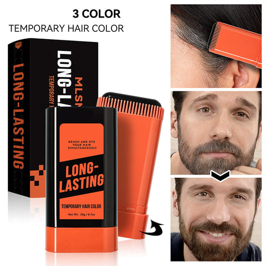 Temporary Hair Dying Stick - Covering Gray Hair Beard