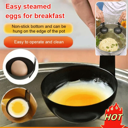 🍳50% RABATT!! 🥚2026 hängande silikonformar för pocherade ägg | Non-stick-beläggning som gör det enkelt att ta loss äggen – perfekta ägg varje gång | Diskmaskinssäkra och BPA-fria