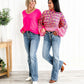 🎁Het rea 50% RABATT👖Jeans med gylf med gylf i mitten av höjden