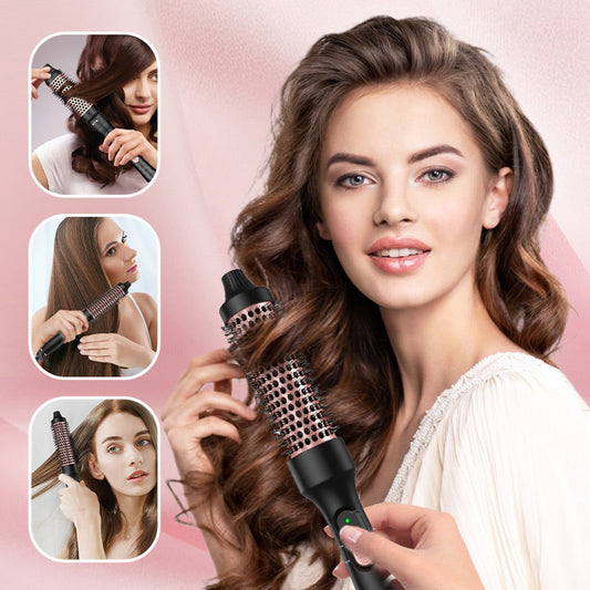 🔥3 i 1 Termisk borste 32mm Curling Iron Brush