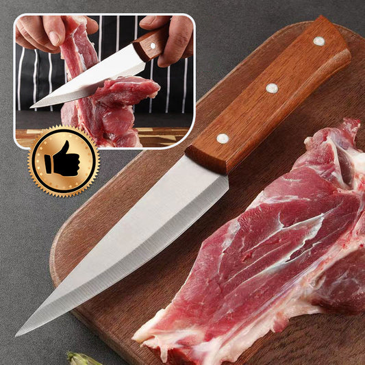 Professionell rostfri benkniv