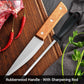 Professionell rostfri benkniv