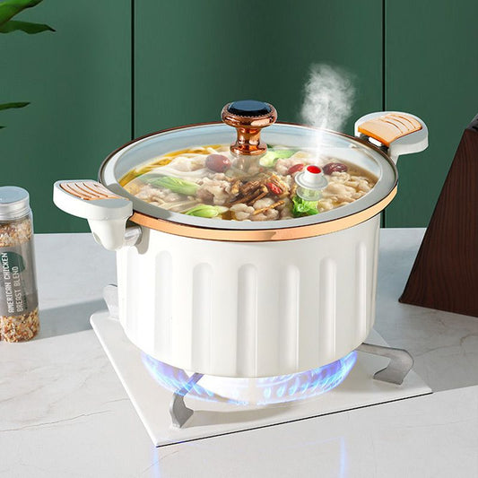 ✨Gratis avsändning✨Mikrotryckkokare i emalj med non-stick-teknik