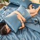 Sommar Enkel Is-silkesquilt