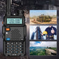 🔥HETT REA 50% RABATT🔥📡 UV-5R Hamradio Långdistans UV5R Two-Way Radio Dualband Walkie-Talkie