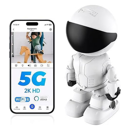👍Trådlös robotkamera för rörelsedetektering inomhus🤖Din nya säkerhetsvakt för hemmet🎥