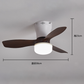 🔥 50 % rabatt! Takfläkt med infällbara blad – utrustad med belysning och fjärrkontroll, som kombinerar belysnings- och ventilationsfunktioner💡🌀