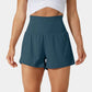 ✨️ 2025 Het försäljning 49% OFF🥰 2-i-1-yogashorts med hög midja och sidofickor